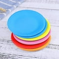 Toyvian Paper Plate, Paper Cake Plates Assorted Colored Disposable
