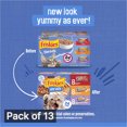thumbnail image 2 of Friskies Gravy Wet Cat Food Shreds Variety Pack, Beef, Chicken, Turkey and Cheese 24-Count 5.5 oz Cans (Pack of 13), 2 of 9