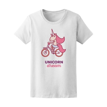 Bicycle Ride Unicorn Dream Tee Women s -Image by Shutterstock price history on PriceWatchPro