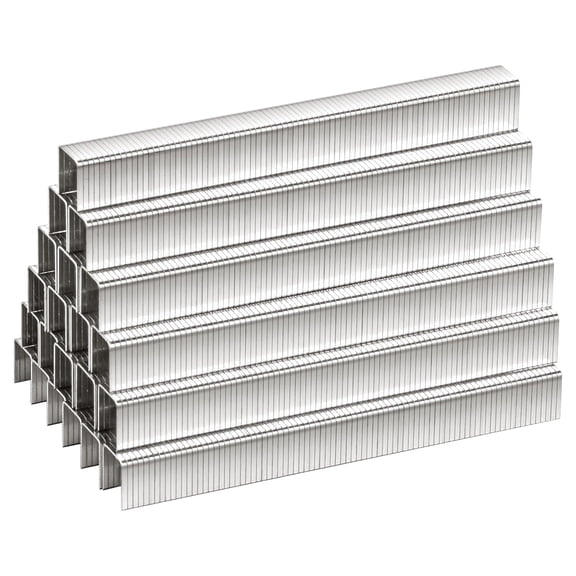 MEITE 20GA Stainless Steel T-50 Staples, 3/8" Crown 1/2" Length for Upholstery 1,512 Pcs/Pack(10 Packs)