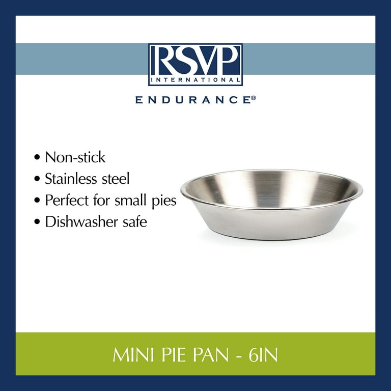 6 Inch Mini Stainless Steel Pie Pan Walmart