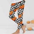 thumbnail image 2 of Halloween Outfits for Girls Funny Cute Printed Graphic Leggings Stretch High Waist Pull On Jeggings Pants (3 Years, Style O), 2 of 6