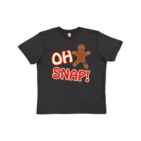 Inktastic Oh Snapbroken Gingerbread Youth T-Shirt