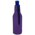 thumbnail image 5 of It Is What It Is Beer Bottle Coolie With Opener (Purple), 5 of 5