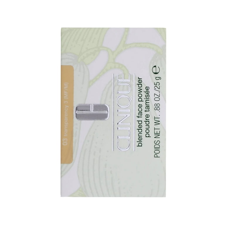 Clinique Blended Face Powder, 03 Transparency 3, 25g, Lightweight