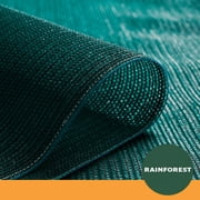 Coolaroo Privacy Screen Shade Fabric with 70% UV Block Protection for Fence, Carports, Balcony, Wind Block, Car Protection, 6' x 15', Rainforest