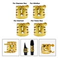thumbnail image 4 of MYG Saxophone Embout Buccal Pince Reed Clip Soprano Alto Saxophone Clarinette Embout Buccal, 4 of 5
