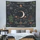 thumbnail image 3 of Tapiz de plantas, tapiz de fases lunares naturales para colgar en la pared, tapiz de mandala bohemio, decoración estética para dormitorio, 3 of 5