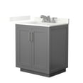 thumbnail image 5 of Wyndham Collection Wcf292930s-Qtz-Us3mxx Miranda 30" Free Standing Single Basin Vanity Set, 5 of 7
