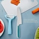 thumbnail image 5 of Knives for Kids 3-Piece Nylon Kitchen Baking Knife Set: Children's Cooking Knives Firm Grip, Serrated Edges, 5 of 5