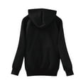 thumbnail image 4 of Ichuanyi Women's Casual Winter Warm Sherpa Lined Zip Up Hooded Sweatshirt Jacket Coat, 4 of 4