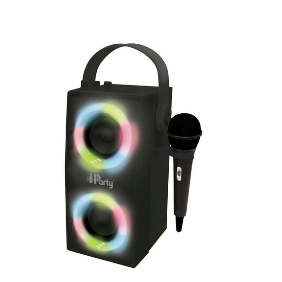 Haut-parleur Bluetooth® Portable avec Micro et Effets de Lumières Incroyables