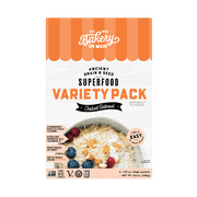 Bakery On Main, Instant Oatmeal Variety Pack, Gluten Free, 1.75 oz., 6 Packets