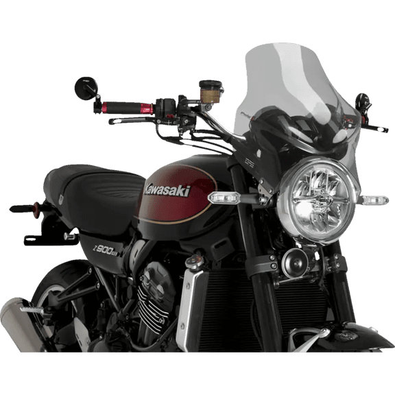 PUIG HI-TECH PARTS Top Windshield - Smoke - Z900RS 21352H