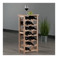 thumbnail image 7 of Napa Wine Rack Beech: 28-Bottle Capacity, Modern Style, Wood Composite, Wall-Mountable, 7 of 7