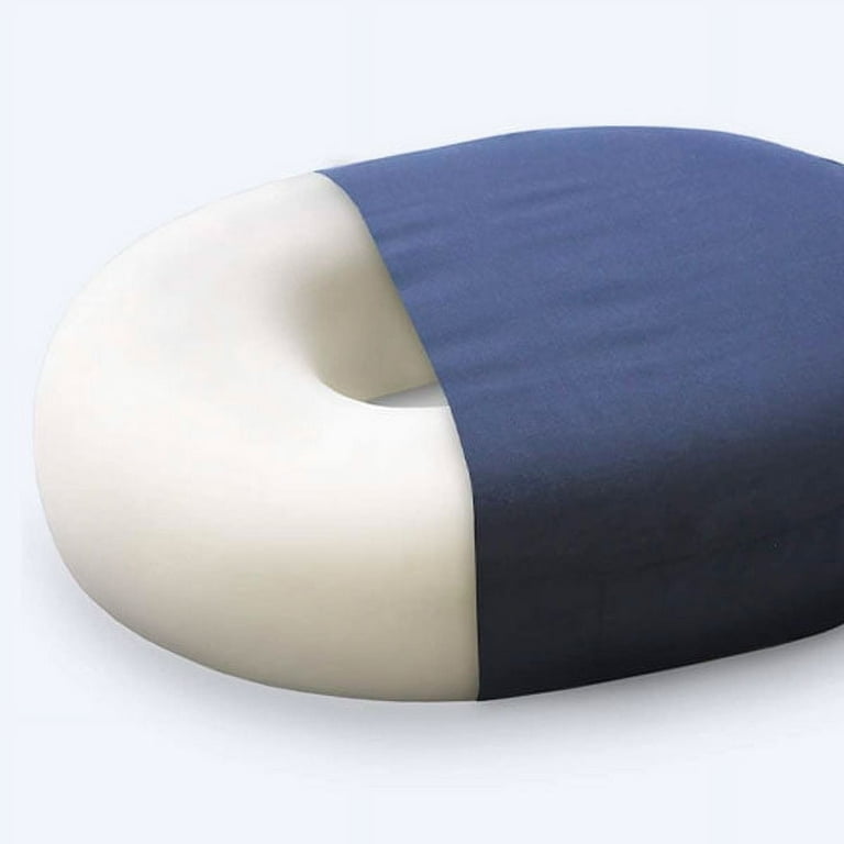 DMI 18-inch Molded Foam Ring Donut Seat Cushion Pillow, Navy