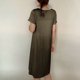 thumbnail image 4 of Karight Womens Soft Cotton T Shirt Dress Summer Short Sleeve Casual V Neck Sleepshirts Loose Long Nightdress House Dress, 4 of 7