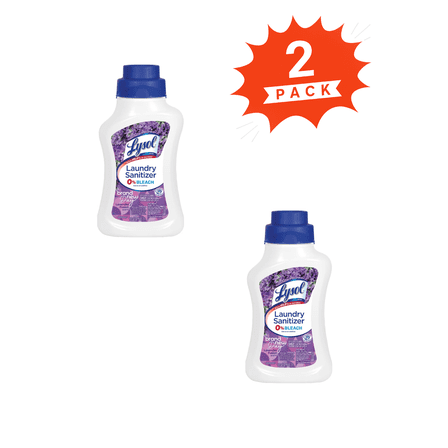 Lysol Laundry Sanitizer Lavender Fusion (Pack 2) - 82fl