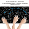 thumbnail image 5 of Alfombrilla De Ratón Impermeable Mapa topográfico Belug, Negro, 5 of 5