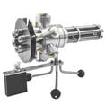 thumbnail image 3 of 6-Cylinder Stirling Engine Motor Model, Rotating Barrel Heat Powered Engine, All-Metal External Combustion Mechanical Model for Desktop Display & Adult Engineering Demonstration, 3 of 5