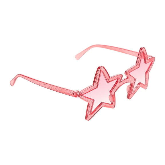 HOOWIFFY Black Sunglasses Woman Star Shaped Sunglasses Trendy Red PC 1Pack for Outdoor Activities Back to School