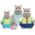 thumbnail image 7 of Li'l Woodzeez Miniature Animal Figurine Set - The River Dipper Hippo Family (62243463394): Adorable and Collectible Toy Set, 7 of 7