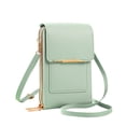 thumbnail image 1 of Bolso Hombro Cuero PU Bolso Almohada Suave para Mujer para El Ocio Diario (verde), 1 of 9