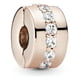 thumbnail image 1 of CLIP ROSE GOLD LINEA CIRCONIAS, 1 of 2