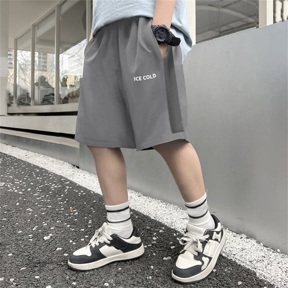 Shachafan Cool And Comfortable Boys' Summer Pants Lightweight Athletic Shorts For Kids Outdoor Play And Casual Wear 12mo Boy
