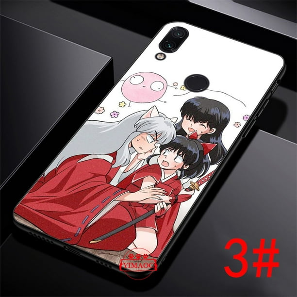 Funda Blanda Para Redmi Note 5 6 7 8 8T Pro 9 33GBY inuyasha Y kagome Hija
