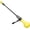 Softball & Baseball Swing Trainer, variant on Hitting Stick Batting Swing Trainer, Batting Practice Equipment for Baseball and Softball, Ideal One-on-One Coaching Tool for Baseball 54''
