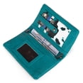 thumbnail image 7 of Wrangler Womens Wristlet Wallet RFID Blocking Bifold Clutch Credit Card Holder Purse with Crossbody Strap, Turquoise, 7 of 7