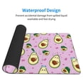 thumbnail image 4 of Bingfone Different Avocados Large Gaming Mouse Pad,Extended Desk Mousepad With Stitched Edges,Non-Slip Base,Water Resist Keyboard Pad For Gamer, Office & Home, 29.5 X 16 In, 4 of 9