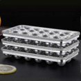 thumbnail image 1 of Tray Ice Cubes, Ice Cube Tray With Lid, Ice Mold Tray; Reusable Stainless Steel Ice Cream Scoop Making Tool For Whiskey Cocktails, 1 of 4