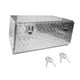 thumbnail image 4 of Caja de herramientas para caja de camión, de remolque, de aluminio con cerraduras y llaves, organizador, almacenamiento debajo de la carrocería para Plata, 4 of 8