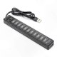 thumbnail image 3 of 12-Port USB 3.0 Hub with High-Speed Data Transfer Capability Multi USB Splitter Adapter for Multiple Devices Connection, 3 of 3