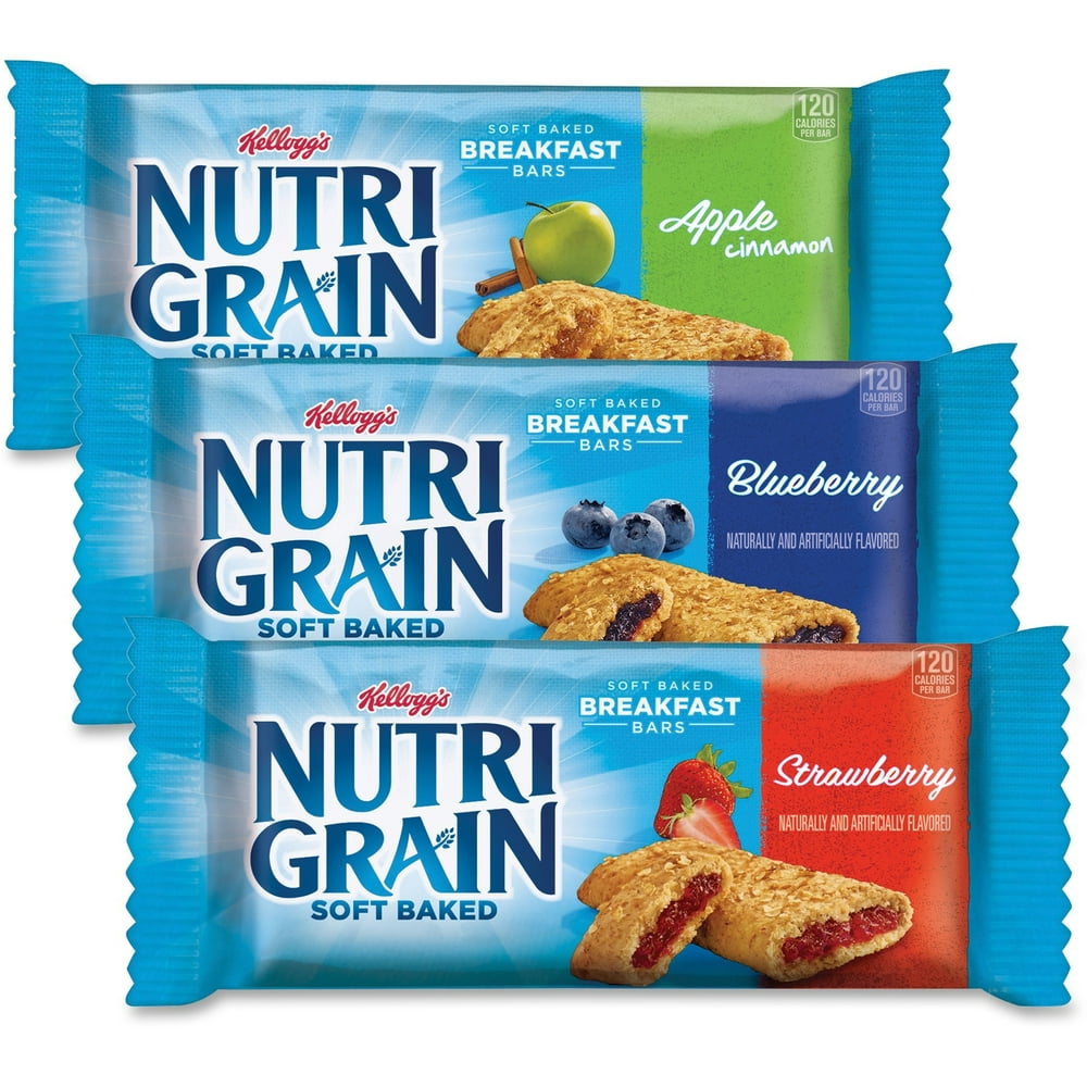 NutriGrain, KEB05872, Keebler Soft Breakfast Bars, 48 / Carton