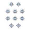 thumbnail image 1 of Monstrate 10 paquetes/lote estilo Retro duradero y de moda técnica de galvanoplastia DIY elegante aplicación amplia para zapatos clásicos Tela de costura y artesanía Oro Azul Diamantes de imitación, 1 of 6