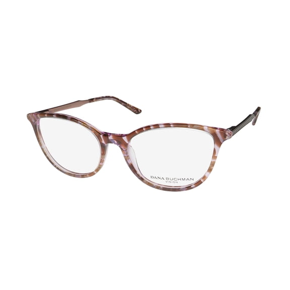 DANA BUCHMAN ANGELA CAT EYE STRIPED PATTERN FULL-RIM CUTE EYEGLASS FRAME/GLASSES
