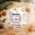thumbnail image 2 of Fartner Mug, Funny Gift For Girlfriend, Boyfriend, Valentines Gifts For Her, For Him, Boyfriend Gifts,valentine 2022 Mug,valentine 2022 Gift, Ceramic Novelty Coffee Mugs 11oz, 15oz Mug,, 2 of 4