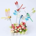 thumbnail image 3 of Apmemiss Clearance Simulated Dragonflies Decorations, Outdoor Dragonflies, Garden Dragonflies Decoration, 4-color Set Fall Decor, 3 of 4