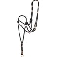 thumbnail image 1 of Mustang Be Good Control Halter De Cuerda De Poliéster Negro, 1 of 5