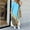 Leopard Blue, variant on Womens Long Sleeve Button Down Shirt Dresses Females Clothes With Pocket Casual Loose Lapel Collar Split Maxi Blouse Dress M