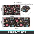 thumbnail image 7 of Pioneer Flower Floral Print Pattern Kitchen Rugs Sets Of 2,Anti Fatigue Kitchen Mat Rugs Non Slip Washable,Decorative Kitchen Floor Mats for Kitchen,Sink,Laundry,17"x30"+17"x47", 7 of 7
