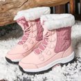 thumbnail image 4 of Botas de nieve cálidas y gruesas de caña alta, zapatos de algodón, botas ligeras de talla grande para mujer Wmkox8yii ghj2246, 4 of 9