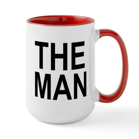

CafePress - The Man: Mug - 15 oz Ceramic Large Mug
