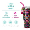 thumbnail image 2 of Swig Life 40oz Mega Mug | Insulated Stainless Steel Tumbler with Handle | Caliente, 2 of 2