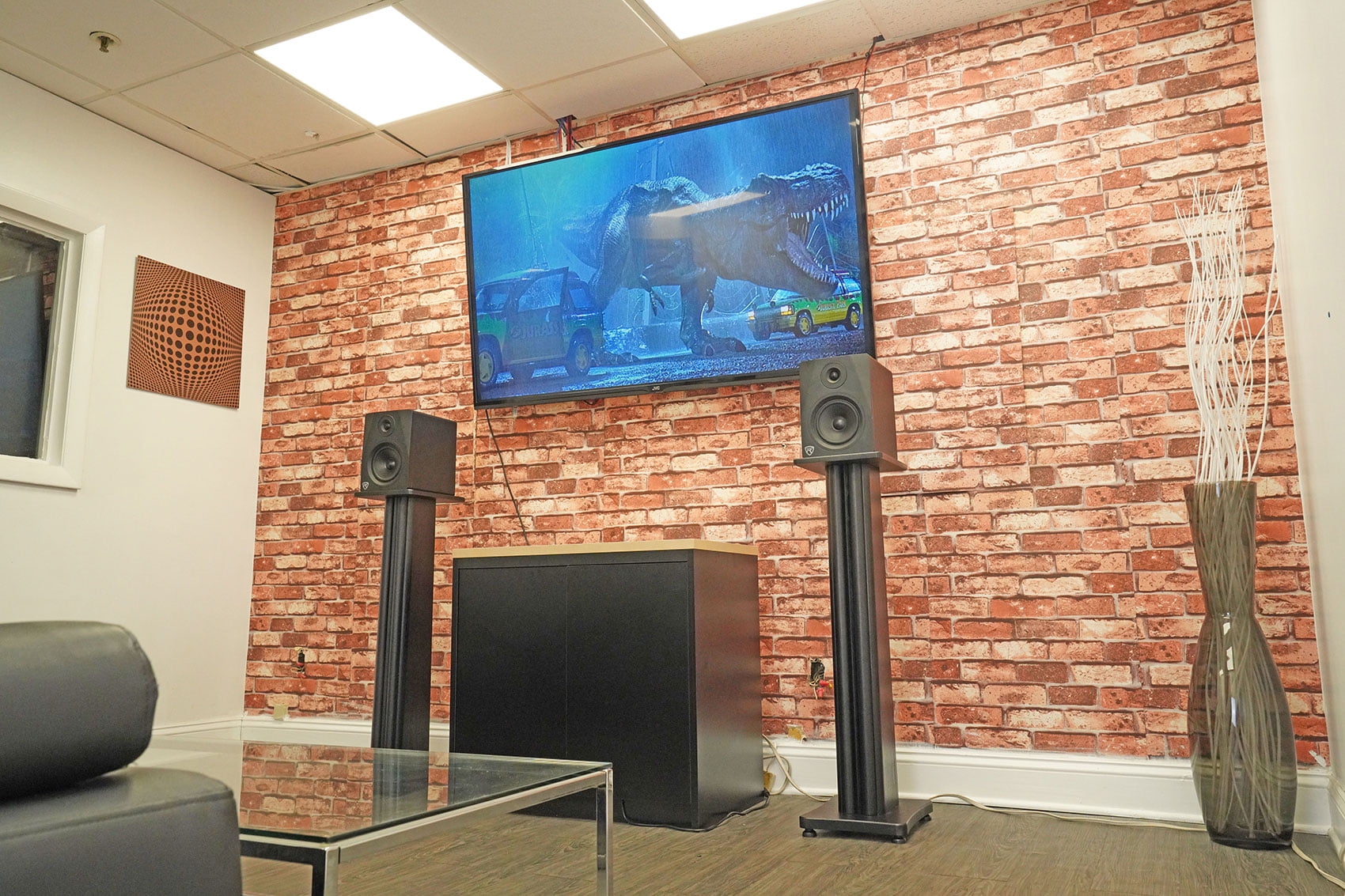 (2) Rockville APM6B 6.5" USB Studio Monitor Speakers+36" Black Premium Stands