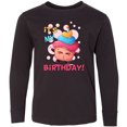 thumbnail image 3 of Inktastic It's My Birthday Long Sleeve Youth T-Shirt, 3 of 5