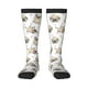thumbnail image 1 of Fotbe Pugs Calcetas Divertidas Estampadas para Hombre y Mujer, Calcetas de Algodón hasta la Rodilla para Caminar, Correr, Enfermería y Embarazo, 1 of 6